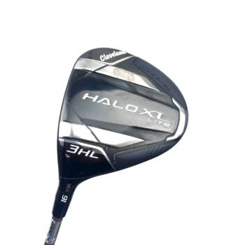 Left Handed Cleveland Gliderail Halo XL Lite 3 Wood / 16 Degree / Ascent 40 Senior Flex