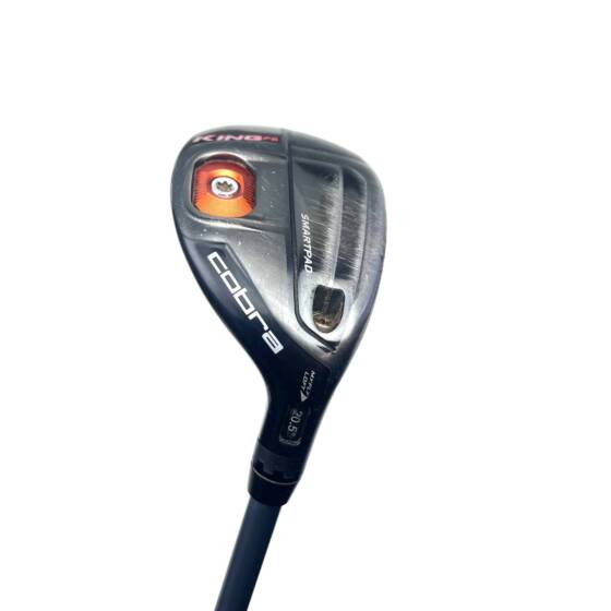 Cobra King F6 3-4 Hybrid / 20.5 Degree / Matrix Ozik HQ4 Red Tie Stiff Flex