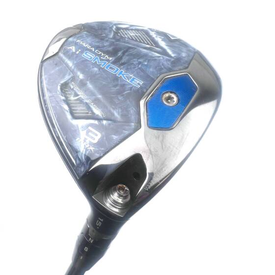 Callaway Paradym AI Smoke Max 3 Wood / 15 Degee / Tensei Blue AV Series 75 Regular Flex