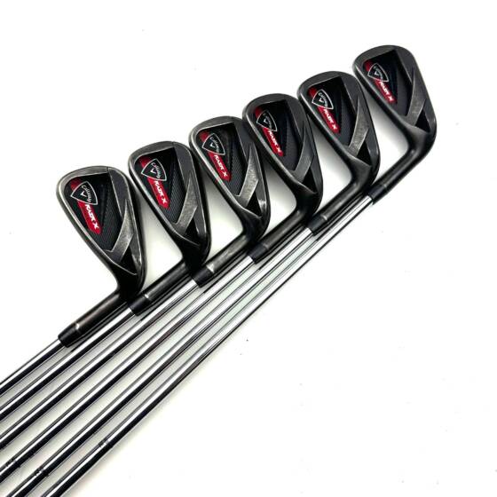 Callaway RAZR X Black Irons / 4-9 / GS95 Gold Series R300 Regular Flex