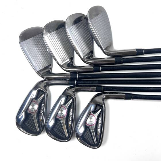 Taylormade Burner Irons / 4-PW / REAX 65 Regular Flex