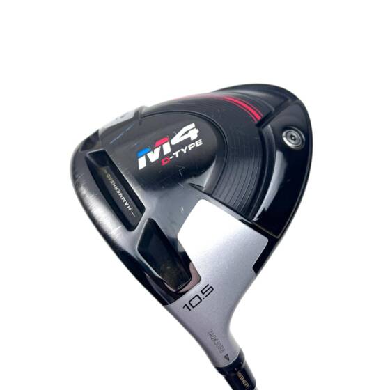 Left Handed Taylormade M4 D-Type Driver / 10.5 Degree / Kurokage 60 Stiff Flex