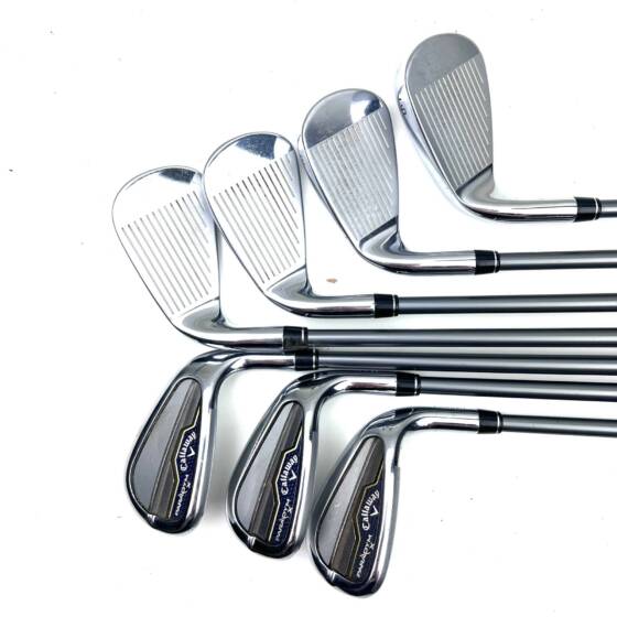 Callaway Paradym X Irons / 6-AW + 51 / Hzrdus 65g Regular Flex