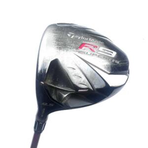 Left Handed Taylormade R9 Supertri Driver / 9.5 Degree / Aldila VooDoo Stiff Flex