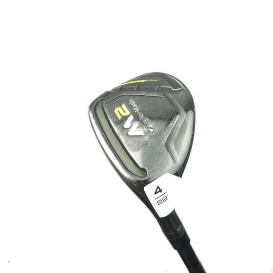 Left Handed Taylormade M2 2017 4 Hybrid/ 22 Degree / REAX 65 Regular Flex