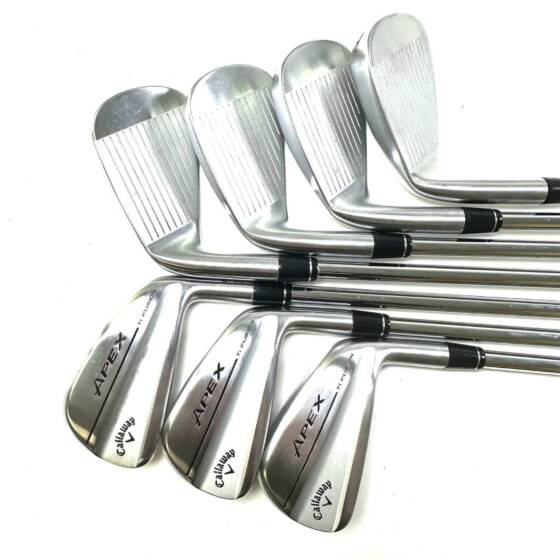 Callaway Apex TI Fusion Irons / 4-PW / Dynamic Gold Mid 100 S300 Stiff Flex