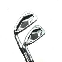 Left Handed Ping G430 Irons / 5-PW + 50 Degree / Elevate MPH 95 Regular Flex