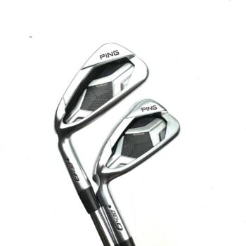Left Handed Ping G430 Irons / 5-PW + 50 Degree / Elevate MPH 95 Regular Flex