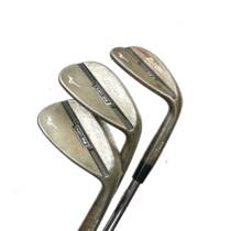 Mizuno MP-T4 Raw Wedge Set / 52, 56, 60 Degree / Dynamic Gold Wedge Flex