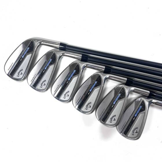 Callaway Paradym AI Smoke Irons / 5-PW / Cypher Sixty Regular Flex