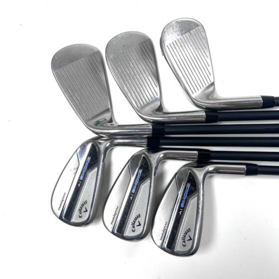 Callaway Paradym AI Smoke Irons / 5-PW / Cypher Sixty Regular Flex