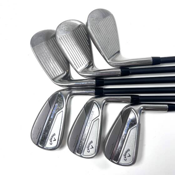 Callaway Paradym AI Smoke Irons / 5-PW / Cypher Sixty Regular Flex
