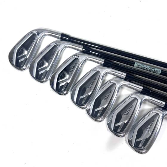New Titleist T300 2021 Irons / 5-PW + 48 Degree / Tensei Red AV Series Senior Flex
