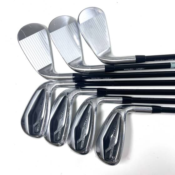 New Titleist T300 2021 Irons / 5-PW + 48 Degree / Tensei Red AV Series Senior Flex
