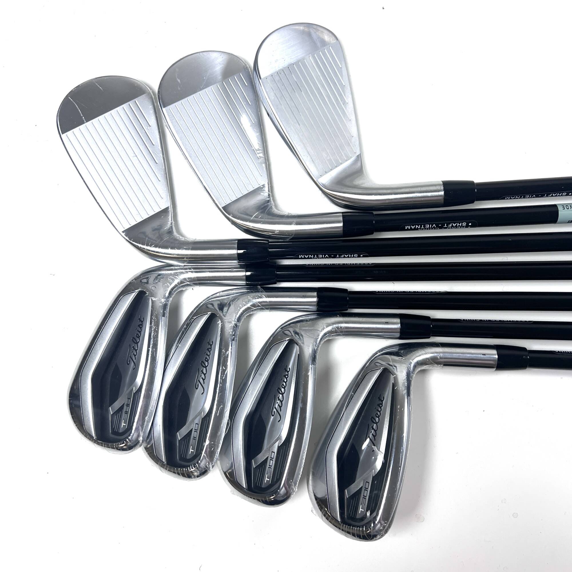 New Titleist T300 2021 Irons / 5-PW + 48 Degree / Tensei Red AV