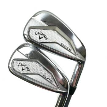 Callaway Elyte Irons / 7-SW+GW+AW / Denali 55 Senior Flex