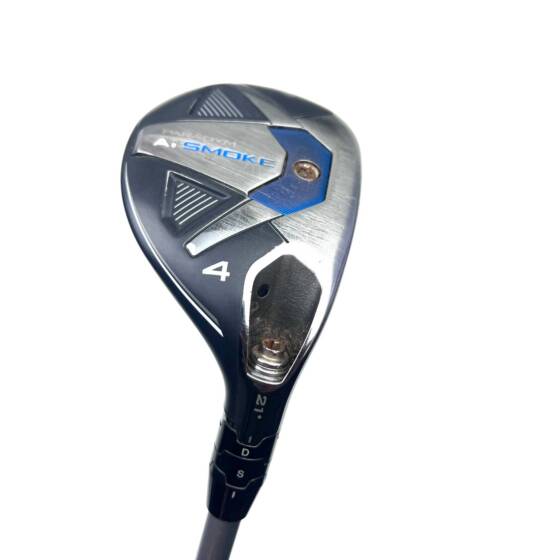 Callaway Paradym AI Smoke 4 Hybrid / 21 Degree / Aldila Ascent 50 Senior Flex