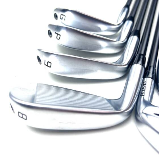 Cobra King Forged Tec-X 2025 Irons / 4-GW / KBS 85 Stiff Flex