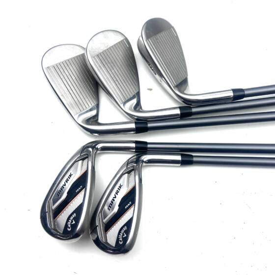 Callaway Mavrik Max Irons / 7-P+AW / Catalyst 55 Senior Flex