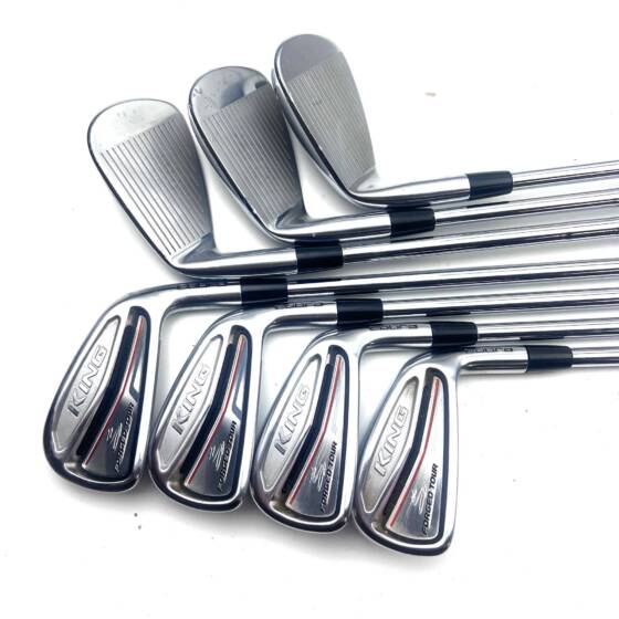 Cobra King Forged Tour Irons / 3-PW / KBS Tour FLT 120 Stiff Flex