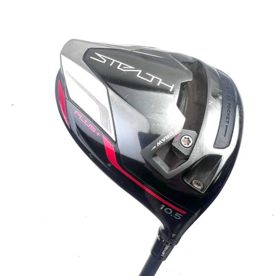 Taylormade Stealth Plus Driver / 10.5 Degree / Vanquish 4 R2 Senior Flex