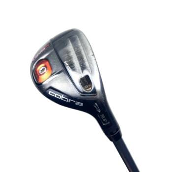 Cobra King F6 3-4 Hybrid / 20.5 Degree / Matrix Ozik HQ4 Red Tie Stiff Flex
