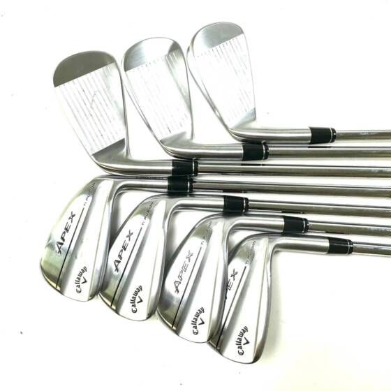Callaway Apex TI Fusion Irons / 4-PW / Dynamic Gold Mid 100 S300 Stiff Flex