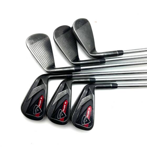 Callaway RAZR X Black Irons / 4-9 / GS95 Gold Series R300 Regular Flex