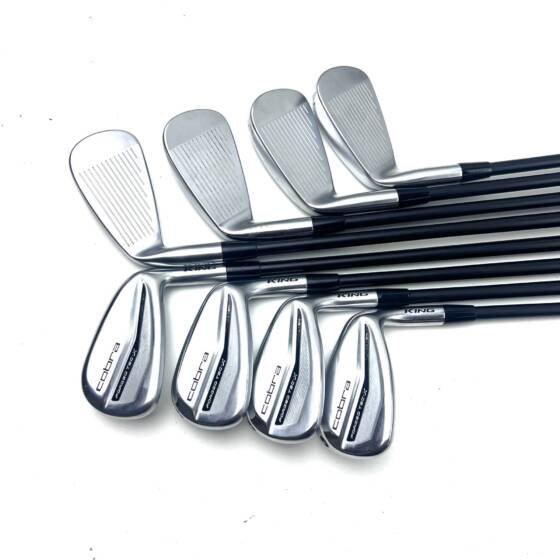 Cobra King Forged Tec-X 2025 Irons / 4-GW / KBS 85 Stiff Flex