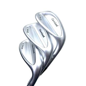Cleveland CBZ Wedge Set / 48, 52, 56 Degree / KBS Hi-Rev 2.0 115 Wedge Flex