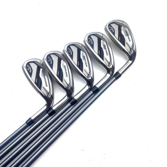 Callaway Mavrik Max Irons / 7-P+AW / Catalyst 55 Senior Flex