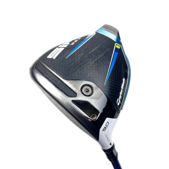 Left Handed Taylormade Sim2 Max Driver / 9 Degree / Evenflow Riptide CB Regular Flex