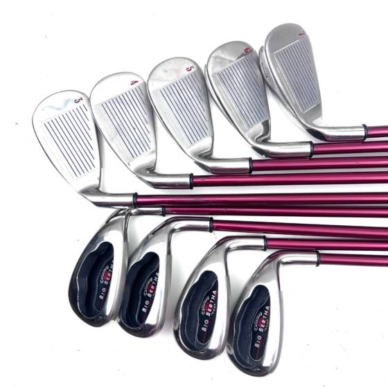 Callaway Big Bertha 2004 Irons / 3-SW / RCH Regular Flex