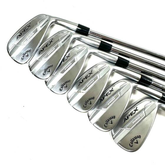 Callaway Apex Pro 21 Irons / 6-AW / True Temper XP 95 S300 Stiff Flex