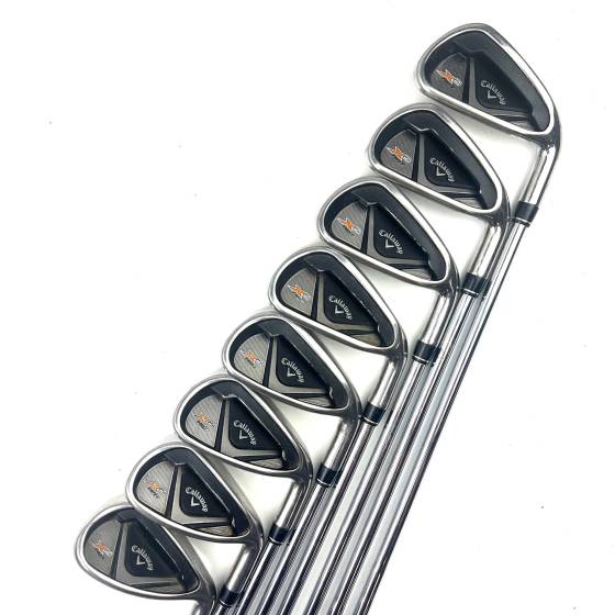 Callaway X2 Hot Irons / 4-SW / True Temper Speed Step 85 Regular Flex