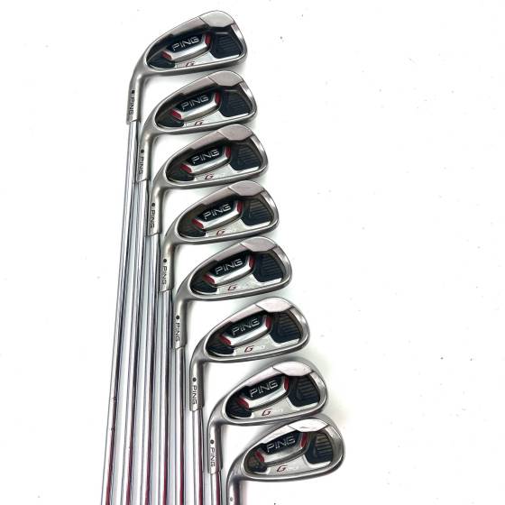 Left Handed Ping G20 Irons / 4-SW / Ping CFS Regular Flex