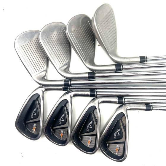 Callaway X2 Hot Irons / 4-SW / True Temper Speed Step 85 Regular Flex