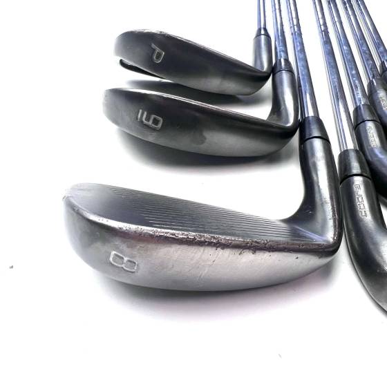 Cobra King Forged Tec Black 2018 Irons / 4-PW / KBS Tour 90 Stiff Flex