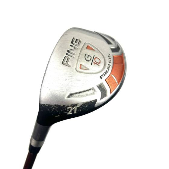 Left Handed Ping G10 4 Hybrid / 21 Degree / TFC 129 Regular Flex