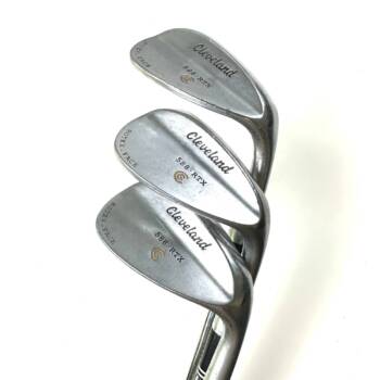 Cleveland RTX 588 Wedge Set / 52, 56, 60 Degree / True Temper Dynamic Gold Regular Flex