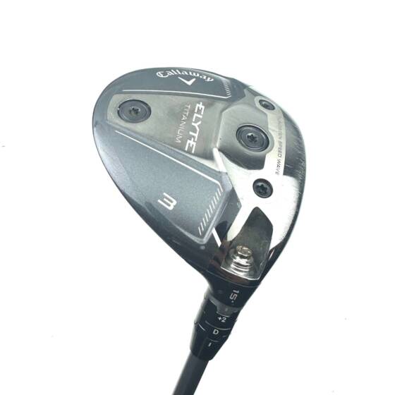 Callaway Elyte Titanium 3 Wood / 15 Degree / Denali 60 Stiff Flex