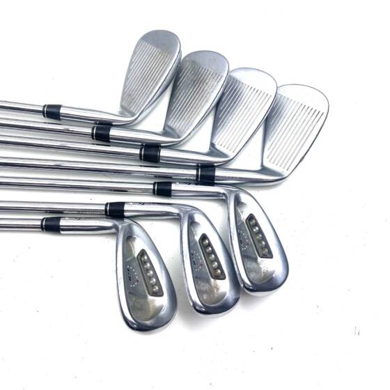 Left Handed Taylormade RAC Irons / 5-SW / R300 Regular Flex