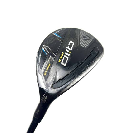 Taylormade QI10 Max 4 Hybrid / 23 Degree / Hzrdus RDX Smoke Stiff Flex