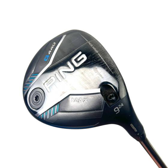 Ping G440 Max 9 Wood / 24 Degree / Tour 2.0 75 Stiff Flex