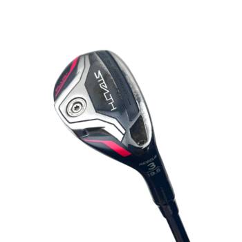 Taylormade Stealth Plus 3 Hybrid / 19.5 Degree / Hzrdus RDX Smoke Stiff Flex