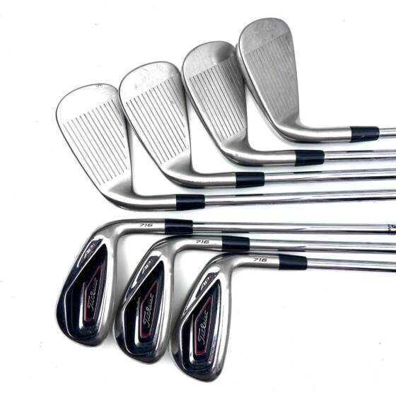 Titleist 716 AP1 Irons / 4-PW / True Temper XP90 S300 Stiff Flex