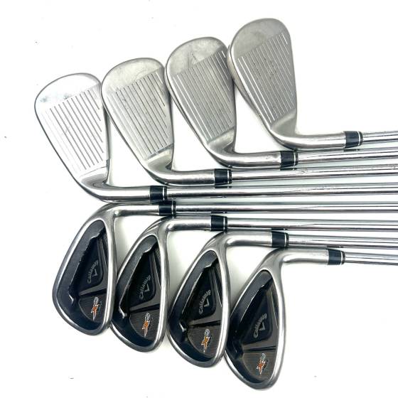 Callaway X2 Hot Irons / 4-SW / True Temper Speed Step 85 Regular Flex