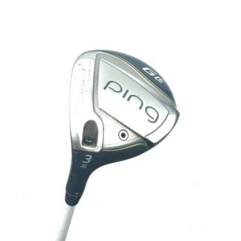 Left Handed Ping GLE3 3 Wood / 18 Degree / Ping ULT 250 Ladies Flex