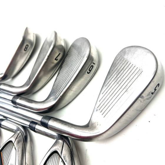 Left Handed Callaway Mavrik Irons / 5-SW / Elevate 95 Regular Flex