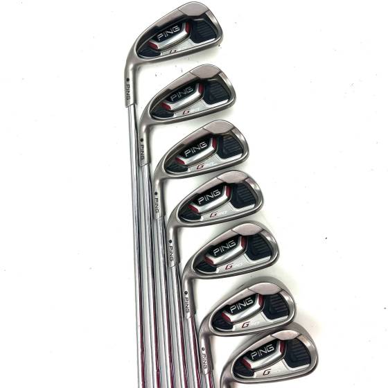 Left Handed Ping G20 Irons / 5-GW / CFS Regular Flex
